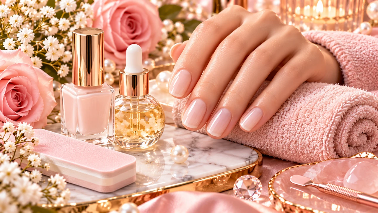 Illustrative image: Minimal Soap Nails Starter Set – Clean Sheer Manicure