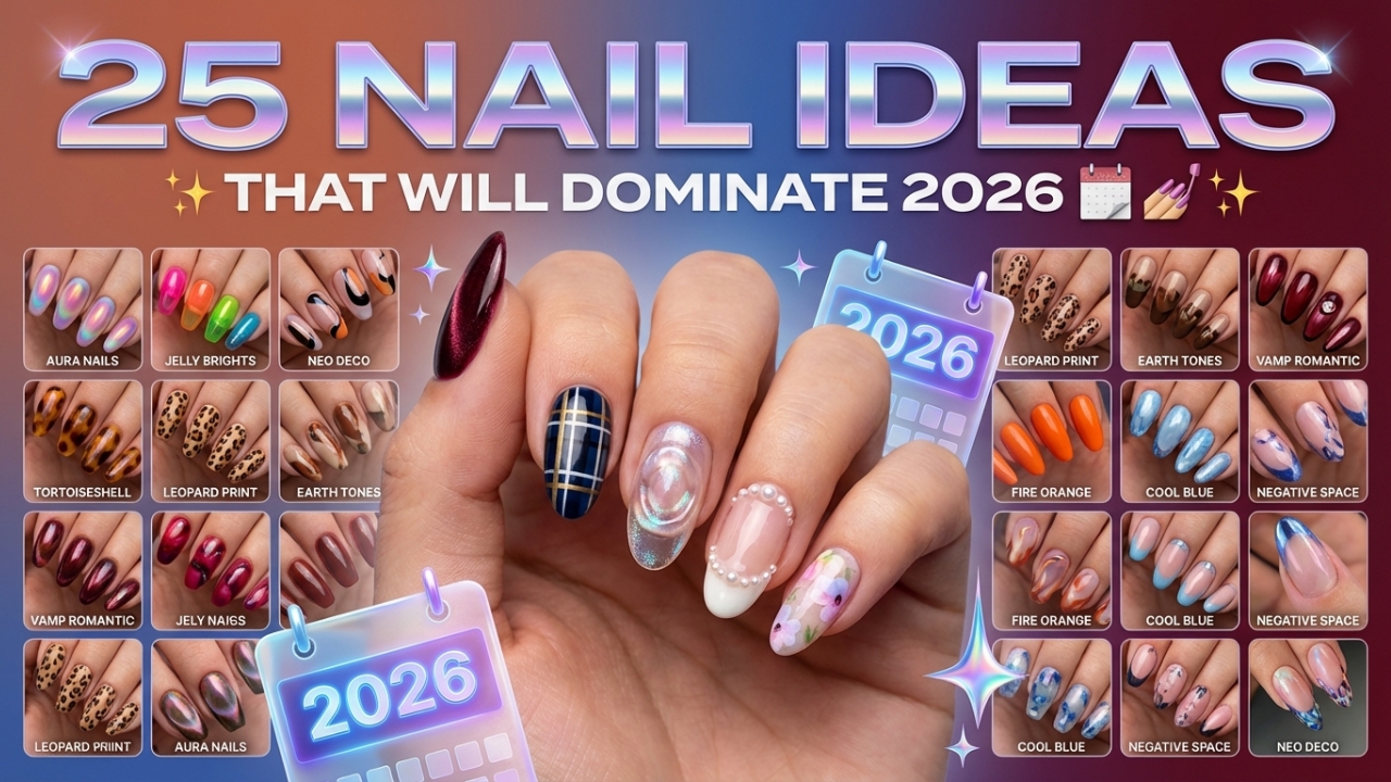 25 Nail Ideas That Will Dominate 2026