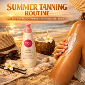 EOS Shea Better Vanilla Cashmere Lotion 24 Hr Lightweight Hydration for Soft, Glowing Skin (2)