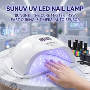 Sunuv UV LED Nail Lamp Gel Nail Light for Nail Polish Remover