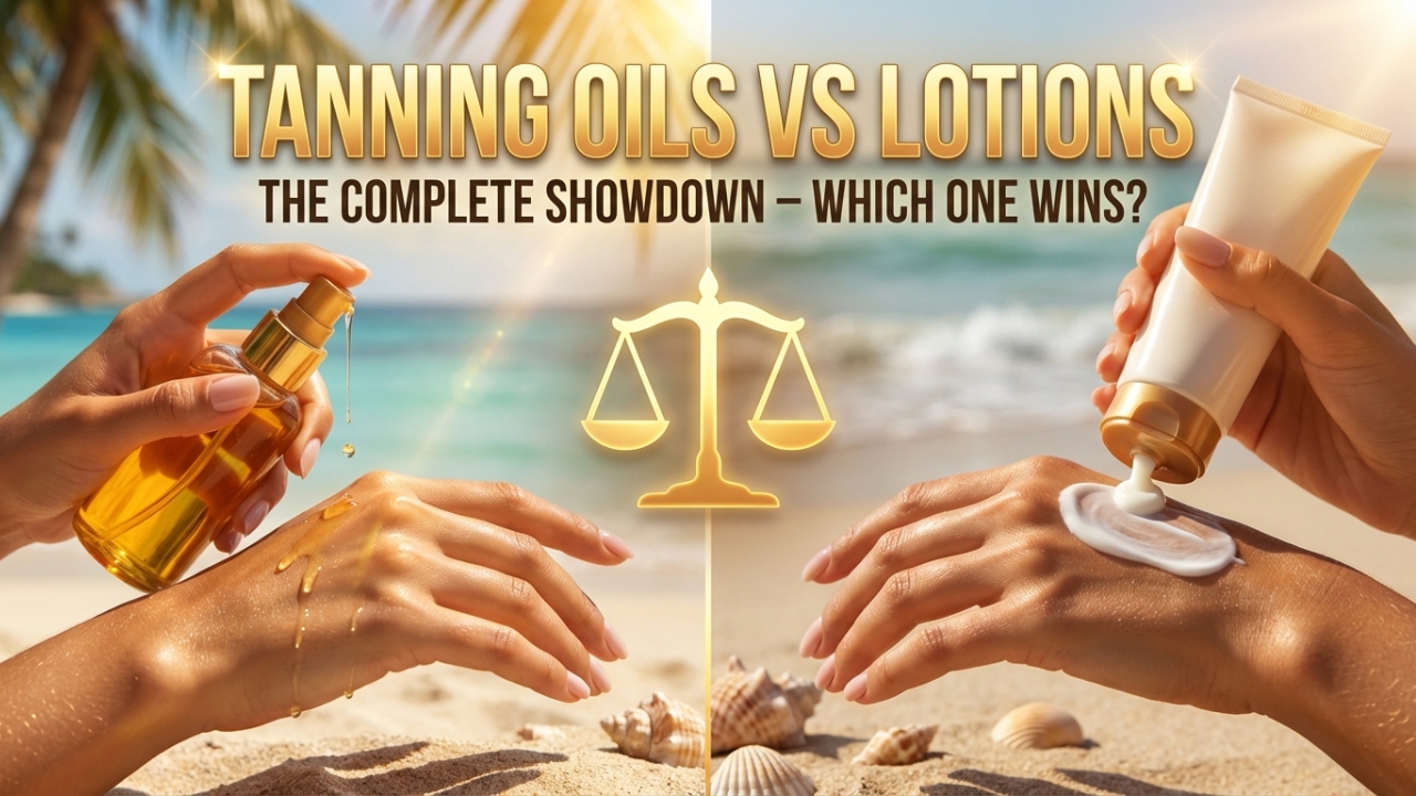 Tanning Oils vs Lotions: Your Ultimate Guide to the Perfect Glow
