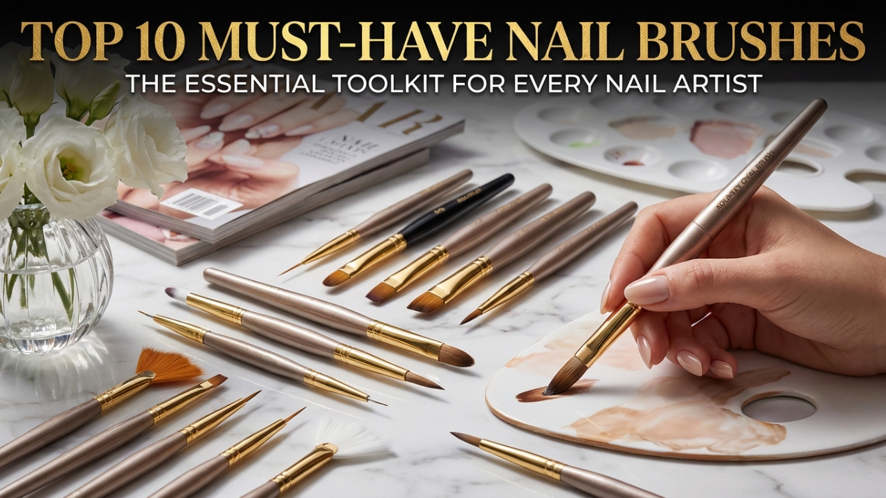 Top 10 Must-Have Nail Brushes for Every Nail Artist