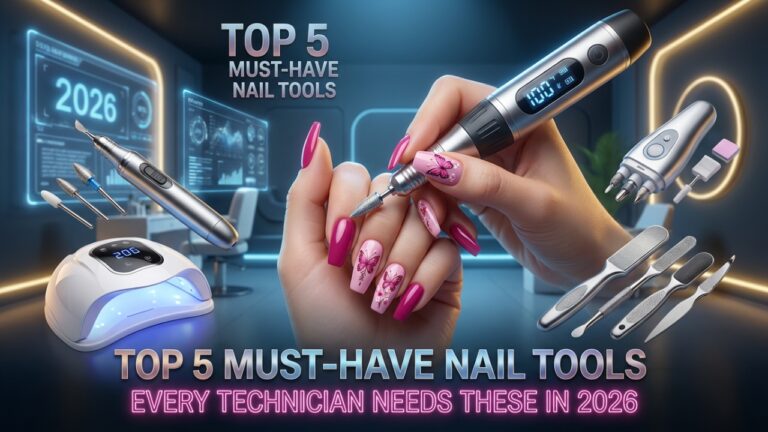 Top 5 Must-Have Nail Tools for Every Nail Technician in 2026