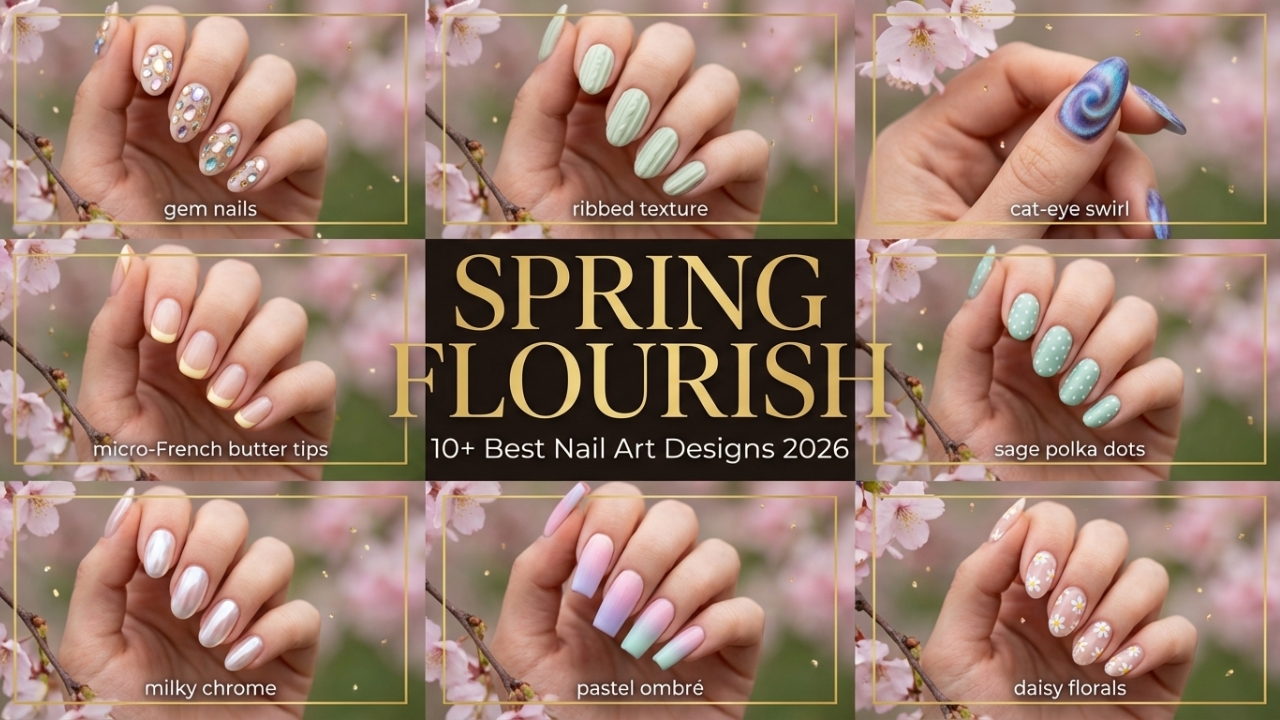 Top 10+ Best Spring Nail Designs 2026
